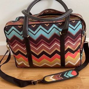Missoni for target overnight bag